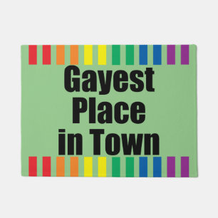 GEEFT PLAATS IN TOWN DOORMAT DEURMAT