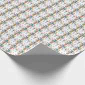 Geëigend omslagpatroon voor Bowling Cadeaupapier (Hoek)