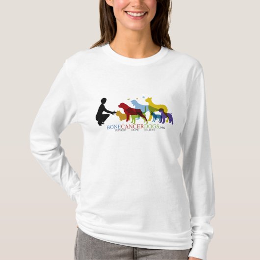 Geëigende dames t-shirt (Voorkant)