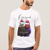 Geëigende Manuscript Persoonlijke de Kerst van par T-shirt (Voorkant)