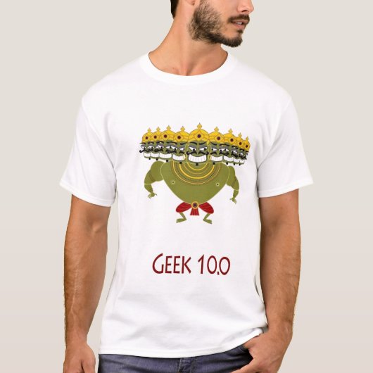 geek10,0 t-shirt (Voorkant)