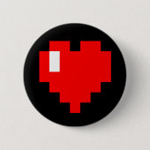 Geek <3 ronde button 5,7 cm (Voorkant)