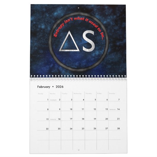Geek Agenda Kalender (Feb 2026)