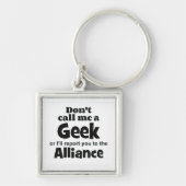 Geek Alliance bf Sleutelhanger (Voorkant)