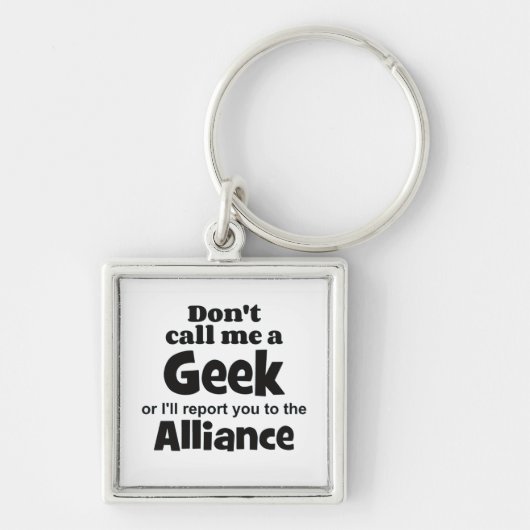 Geek Alliance bf Sleutelhanger (Voorkant)