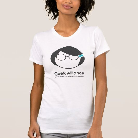 Geek Alliance Tshirt - "Bernadette" (Voorkant)