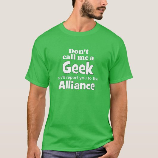Geek Alliance wf T-shirt (Voorkant)