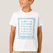 Geek Alphabet T-shirt (Voorkant)