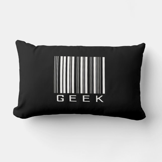 Geek Barcode Kussen (Voorkant)