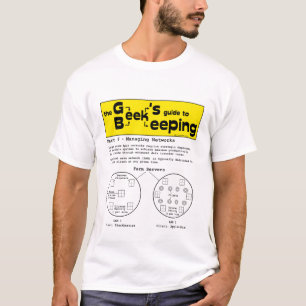 Geek bijenteelt (Netwerken) - Witte T-shirt