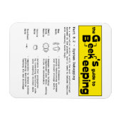 Geek bijenteelt (Zuiveren) - Magnet Magneet (Horizontaal)