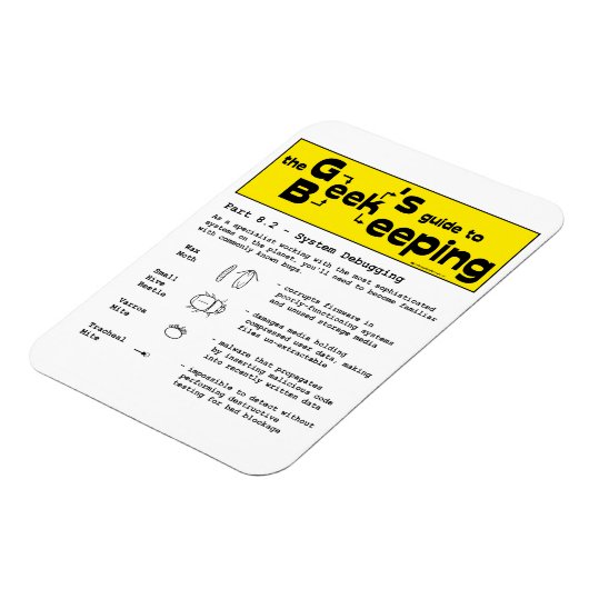 Geek bijenteelt (Zuiveren) - Magnet Magneet (Linkerzijde)