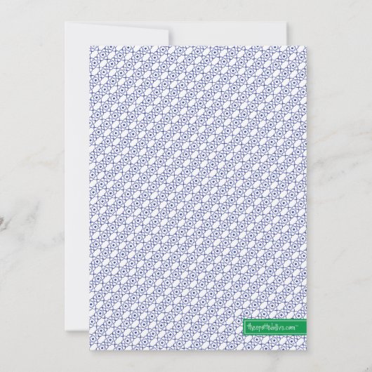 Geek Birthday Party Invitation Kaart (Achterkant)