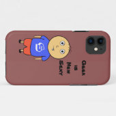 Geek Boy Case-Mate iPhone Case (Achterkant (horizontaal))