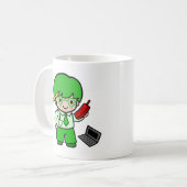 Geek Boy Koffiemok (Voorkant links)