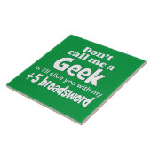 Geek breedwoord wf tegeltje (Zijkant)