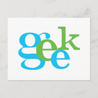 Geek Briefkaart