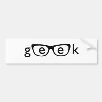 Geek Bumpersticker