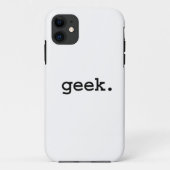 geek. Case-Mate iPhone case (Achterkant)