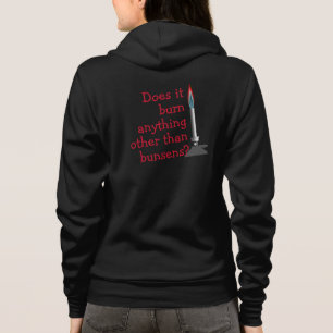 Geek Chic Bunsen Burner Fun Hoodie