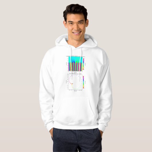Geek Chic Hoodie - De schoonheid van Zeta Functies (Voorkant volledig)