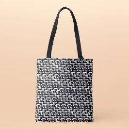 Geek Chic Number PI Print Canvas tas Smart & Stijl
