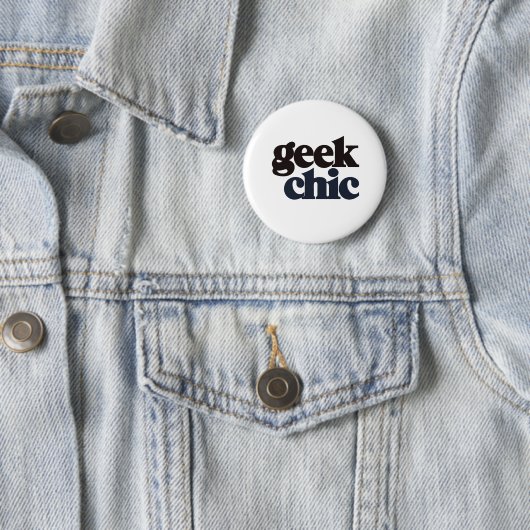 Geek Chic Ronde Button 5,7 Cm (In situ)