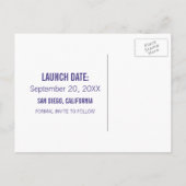 Geek Chic sparen het Briefkaart van de Datum, Paar (Achterkant)