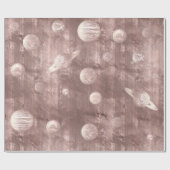 Geek Chic Wedding | Koperzool (Roos Gold Solar) Cadeaupapier (Vlak)