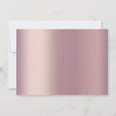 Geek Chic Wedding | Mauve Pink Grey Solar System Kaart (Achterkant)