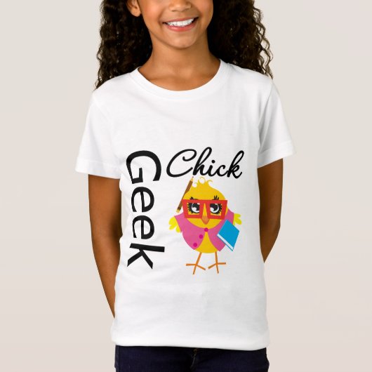 Geek Chick T-shirt (Voorkant)