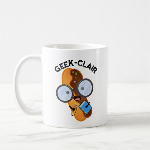 Geek-clair Funny Eclair Pun Koffiemok