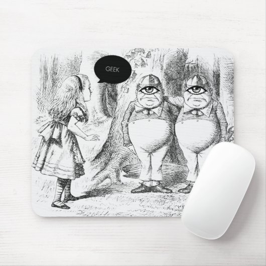 GEEK CLOTHING/alice geek mousepad Muismat (Met muis)