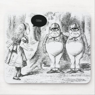 GEEK CLOTHING/alice geek mousepad Muismat