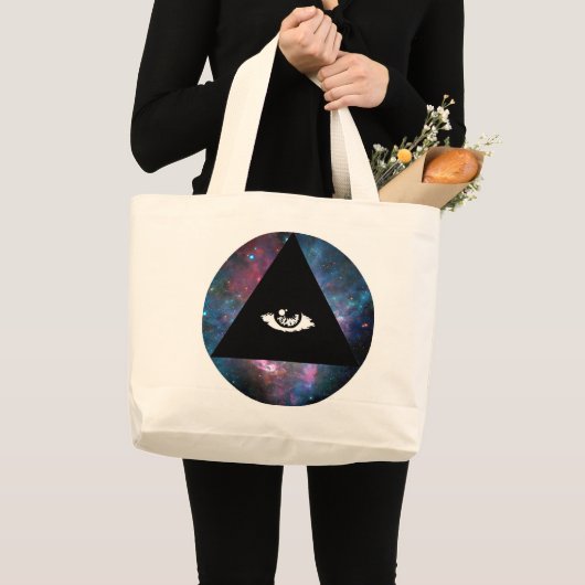 GEEK CLOTHING/secteye totet Grote Tote Bag (Voorkant (product))