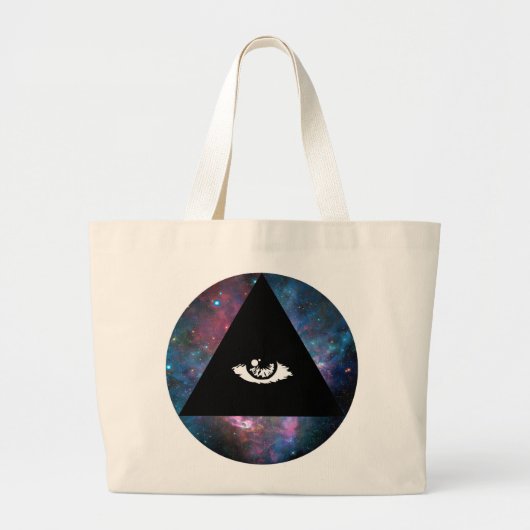 GEEK CLOTHING/secteye totet Grote Tote Bag (Voorkant)