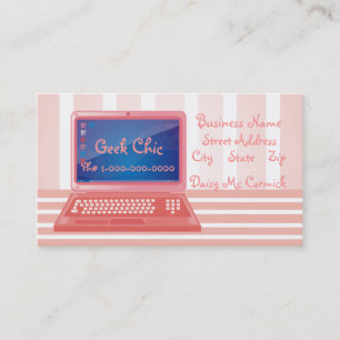Geek Computer Visitekaartje