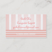 Geek Computer Visitekaartje (Achterkant)
