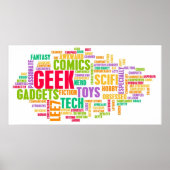 Geek Culture Poster (Voorkant)