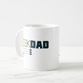 Geek Dad Koffiemok (Voorkant links)