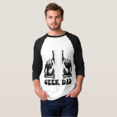 geek dad t-shirt (Voorkant volledig)