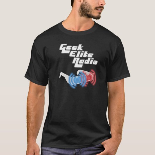 Geek Elite Radio T-shirt (Voorkant)