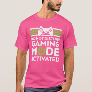 Geek en Gamer Gaming Mode Geactiveerd grappige vri T-shirt