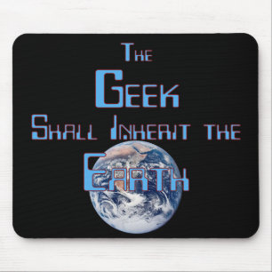 Geek erft de Earth Mousepad Muismat