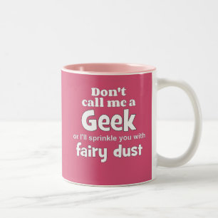 Geek fairy stof wf tweekleurige koffiemok
