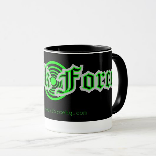 Geek Force Coffee Mok (Voorkant rechts)
