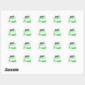 Geek Freak Ronde Sticker (Vel)