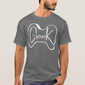 Geek Gaming Controller Nerd Computer Gamer gift bo T-shirt (Voorkant)