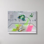 Geek Gem K7 1986 gemengd-media Canvas (Voorkant)