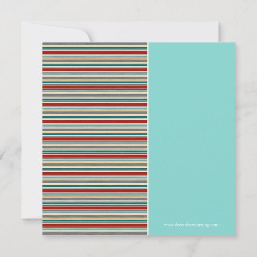 Geek Giraffe Baby Boy Shower Kaart (Achterkant)